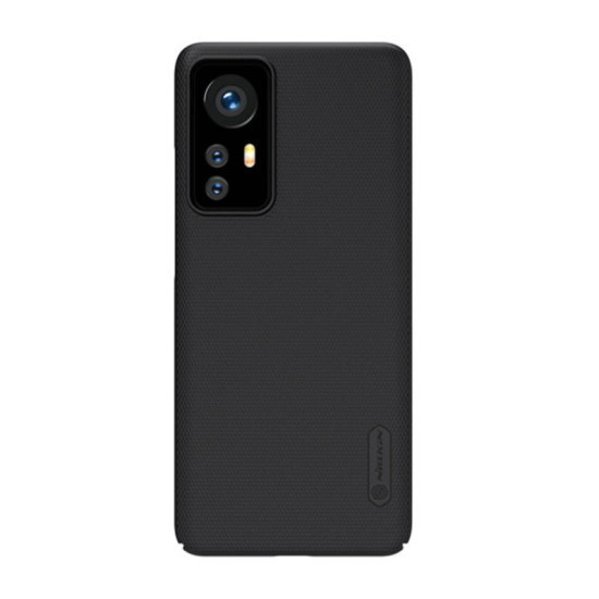 Case Nillkin Super Frosted Shield for Xiaomi 12/12X/12S (black) Case Nillkin Super Frosted Shield for Xiaomi 12/12X/12S (black)