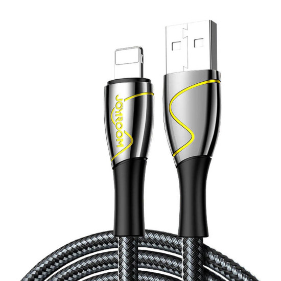 USB Cable for Lightning Joyroom S-2030K6 2.4A 2m (Black) USB Cable for Lightning Joyroom S-2030K6 2.4A 2m (Black)