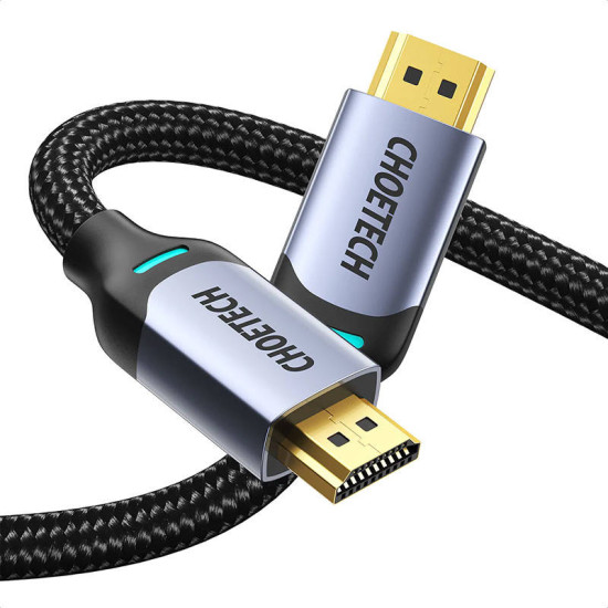 HDMI to HDMI cable Choetech XHH01, 8K, 2m (black) HDMI to HDMI cable Choetech XHH01, 8K, 2m (black)