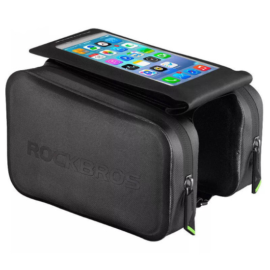 Rockbros Τσαντάκι για Σκελετό Ποδηλάτου AS-006BK (Μαύρο) Rockbros Τσαντάκι για Σκελετό Ποδηλάτου AS-006BK (Μαύρο)
