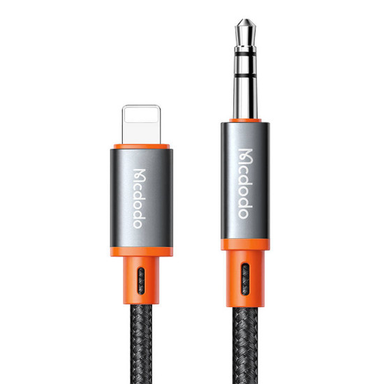 Cable Mcdodo CA-0890 Lightning to 3.5mm AUX mini jack, 1.8m (black) Cable Mcdodo CA-0890 Lightning to 3.5mm AUX mini jack, 1.8m (black)
