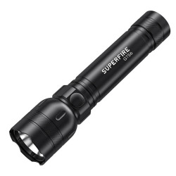 Φακός Superfire GTS6 – 360 lm, USB-C, 7W, 5 λειτουργίες, 150 μ.