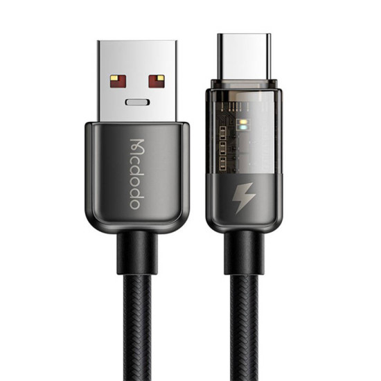 Cable USB-C Mcdodo CA-3151 6A, 1.8m (black) Cable USB-C Mcdodo CA-3151 6A, 1.8m (black)