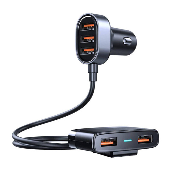 Car charger Joyroom JR-CL03 5-Port USB (black) Car charger Joyroom JR-CL03 5-Port USB (black)