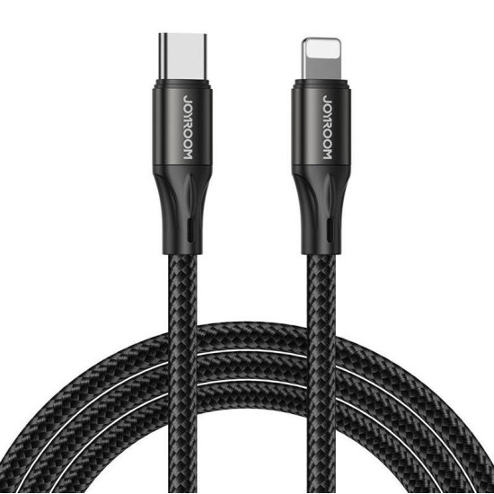 Cable Type-C Lightning 20W 1m Joyroom S-1024N1-PD (black) Cable Type-C Lightning 20W 1m Joyroom S-1024N1-PD (black)