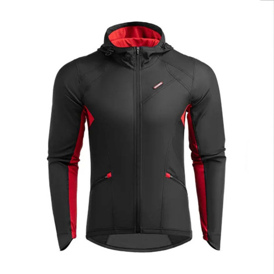 Rockbros Μπουφάν Ποδηλασίας 15420381003 (Size: L) (Μαύρο/Κόκκινο) Rockbros Μπουφάν Ποδηλασίας 15420381003 (Size: L) (Μαύρο/Κόκκινο)
