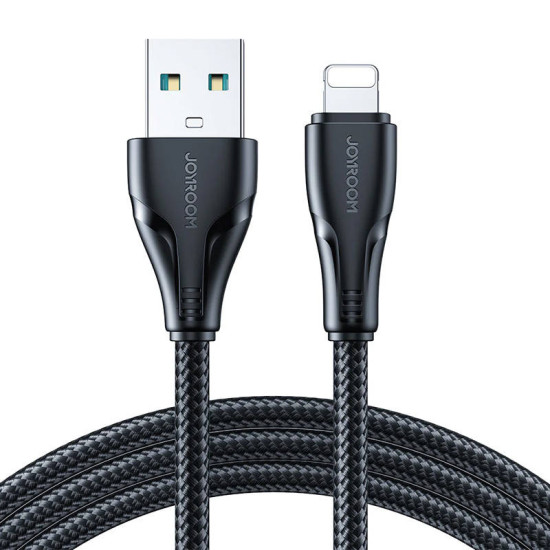 Cable USB-A Surpass / Lightning / 3m Joyroom S-UL012A11 (black) Cable USB-A Surpass / Lightning / 3m Joyroom S-UL012A11 (black)