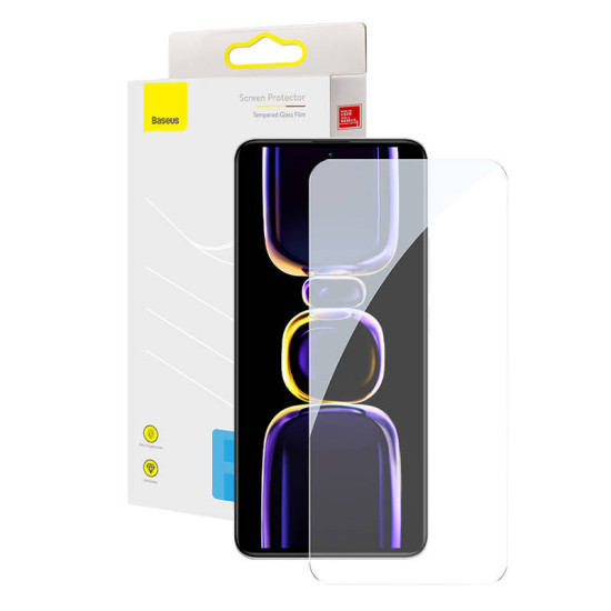 Baseus Προστατευτικό Οθόνης Tempered Glass για Redmi K60/K60 Pro (Διαφανές) Baseus Προστατευτικό Οθόνης Tempered Glass για Redmi K60/K60 Pro (Διαφανές)