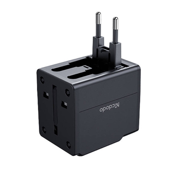 Travel Adapter McDodo CP-4120 2.1A Fast Charging Travel Adapter McDodo CP-4120 2.1A Fast Charging
