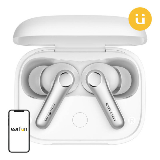 Wireless earphones TWS EarFun Air Pro 4, ANC (white) Wireless earphones TWS EarFun Air Pro 4, ANC (white)