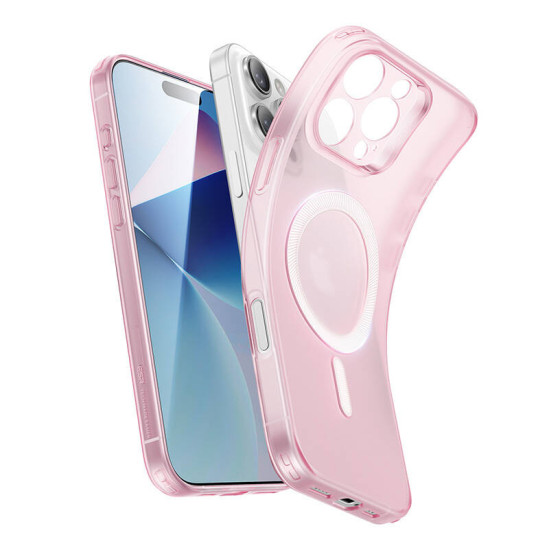 Zero Clear Case (HaloLock) ESR Compatible with iPhone 16 Pro (pink) Zero Clear Case (HaloLock) ESR Compatible with iPhone 16 Pro (pink)