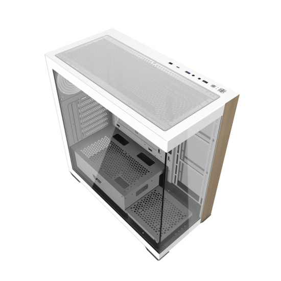 Darkflash DS900W computer case without fans (White) Darkflash DS900W computer case without fans (White)