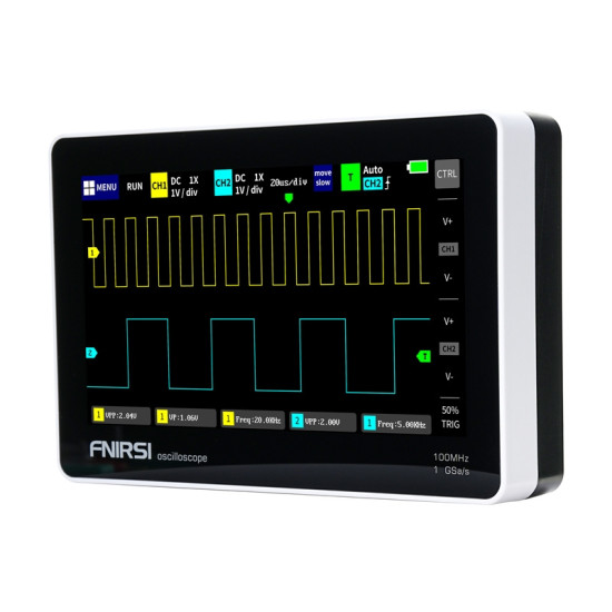 FNIRSI 1013D portable tablet oscilloscope 7