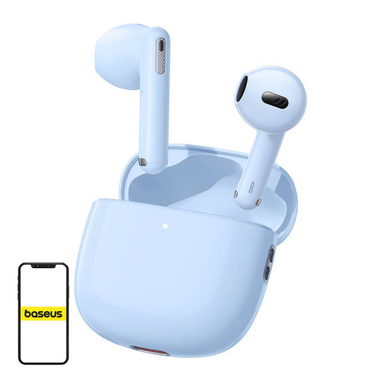 Baseus Ασύρματα Ακουστικά TWS Bowie WX5 (Γαλάζιο)