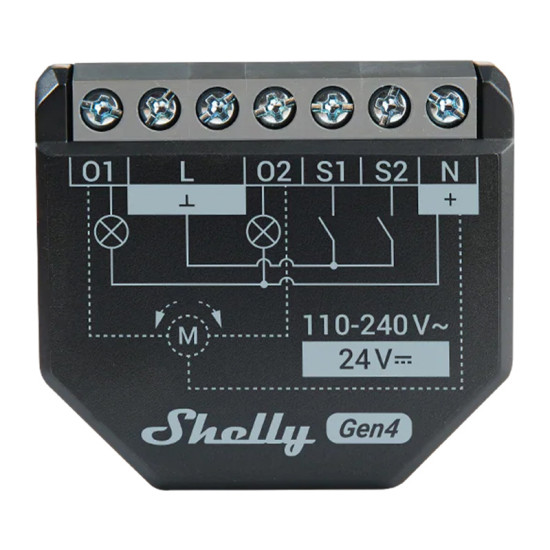 Shelly 2PM Gen4 Controller Zigbee/Matter