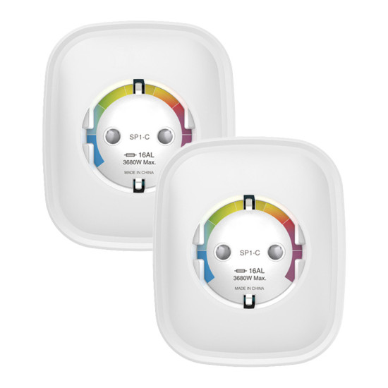 Smart socket WiFi Gosund SP1-H (2-pack)(HomeKit) 16A
