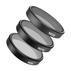 Lens filters Telesin CPL, ND8/16/32 (4-pack) for DJI Action 5 Pro / 4 / 3