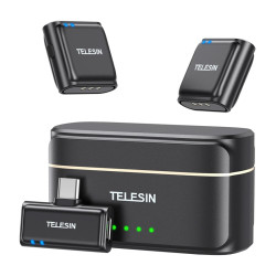 Microphone + Powerbank for Phones  Telesin, (Type-C）