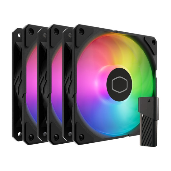 Cooling Fan Cooler Master SickleFlow Edge 120 ARGB 3in1 (black)