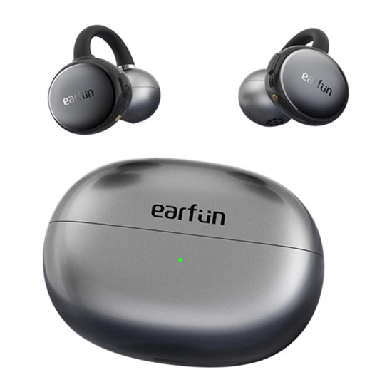 Earphones EarFun Clip (black)