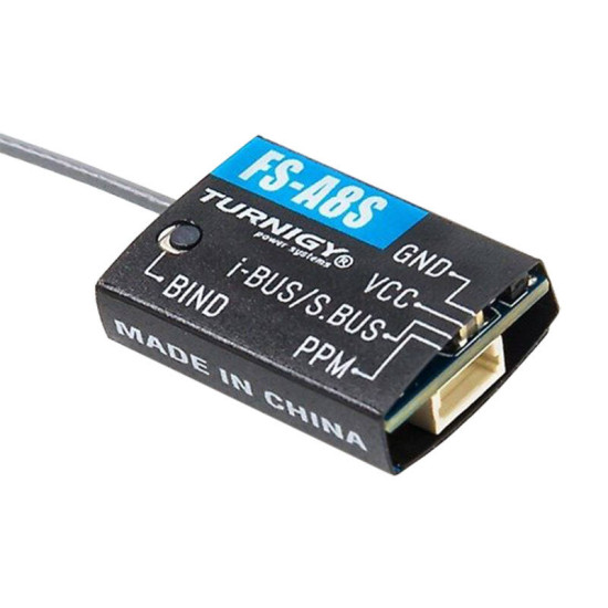 FlySky FS-A8S receiver, 8 channels AFHDS 2A FlySky FS-A8S receiver, 8 channels AFHDS 2A