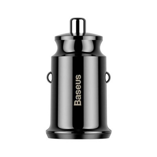 Baseus Φορτιστής Αυτοκινήτου Grain 2xUSB 5V 3.1A (Μαύρο) Baseus Φορτιστής Αυτοκινήτου Grain 2xUSB 5V 3.1A (Μαύρο)