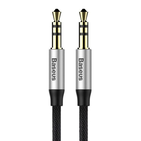Baseus Καλώδιο Ήχου Yiven Mini Jack 3.5mm AUX, 1m (Μαύρο/Ασημί) Baseus Καλώδιο Ήχου Yiven Mini Jack 3.5mm AUX, 1m (Μαύρο/Ασημί)