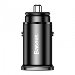 Baseus Φορτιστής Αυτοκινήτου Square PPS QC4.0 / PD3.0 5A 30W (Μαύρο)