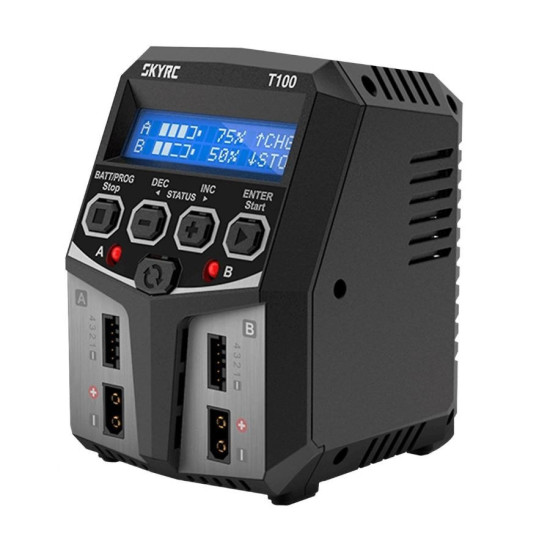 Charger SkyRC T100 2 x 50W Charger SkyRC T100 2 x 50W