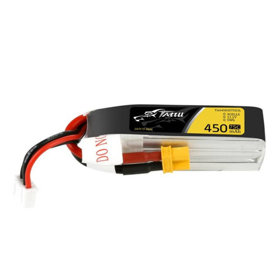 Tattu 450mAh 11.1V 75C 3S1P Long battery Tattu 450mAh 11.1V 75C 3S1P Long battery