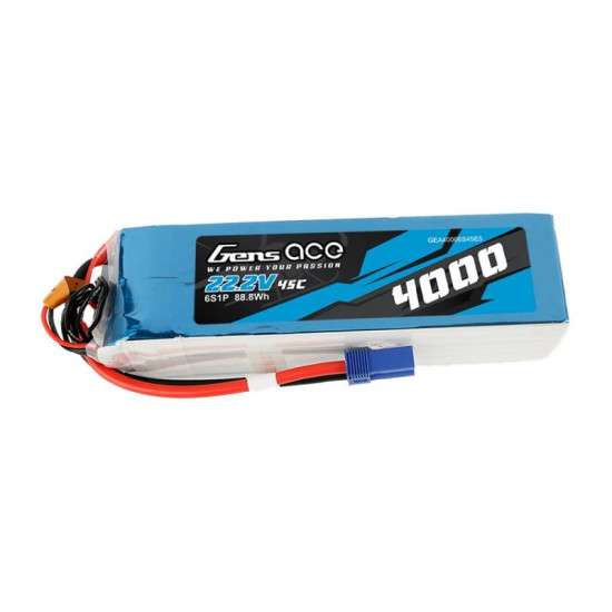 Gens Ace 4000mAh 22.2V 45C 6S1P battery Gens Ace 4000mAh 22.2V 45C 6S1P battery