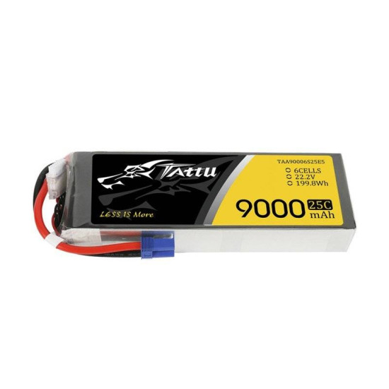 Battery Tattu 9000mAh 22,2V 25C 6S1P Battery Tattu 9000mAh 22,2V 25C 6S1P