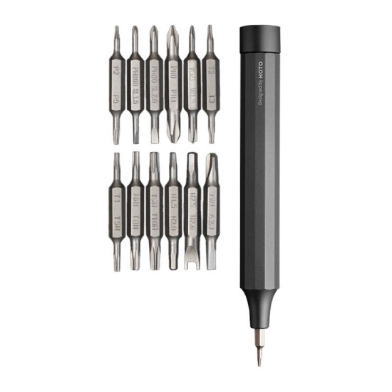 Precision Screwdriver HOTO QWLSD004, 24 in 1 (black) Precision Screwdriver HOTO QWLSD004, 24 in 1 (black)