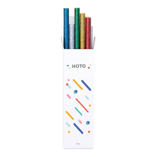 Hot melt glue sticks HOTO QWRJB001 (multicolor) Hot melt glue sticks HOTO QWRJB001 (multicolor)