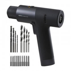 HOTO Φορητό Τρυπάνι/Κατσαβίδι Brushless QWLDZ001 12V (Μαύρο)