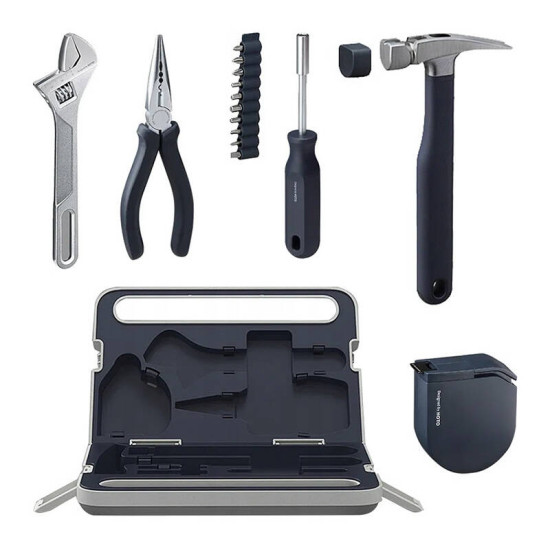 Household Tool Kit HOTO QWSGJ002, 7 pcs Household Tool Kit HOTO QWSGJ002, 7 pcs