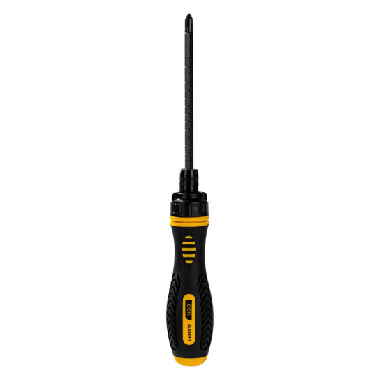 Ratchet screwdriver Deli Tools EDL626011, 6/PH2x180mm Ratchet screwdriver Deli Tools EDL626011, 6/PH2x180mm