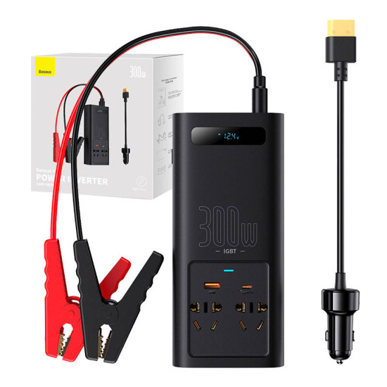 Baseus Inverter Αυτοκινήτου 300W (220V CN/EU) (Μαύρο) Baseus Inverter Αυτοκινήτου 300W (220V CN/EU) (Μαύρο)