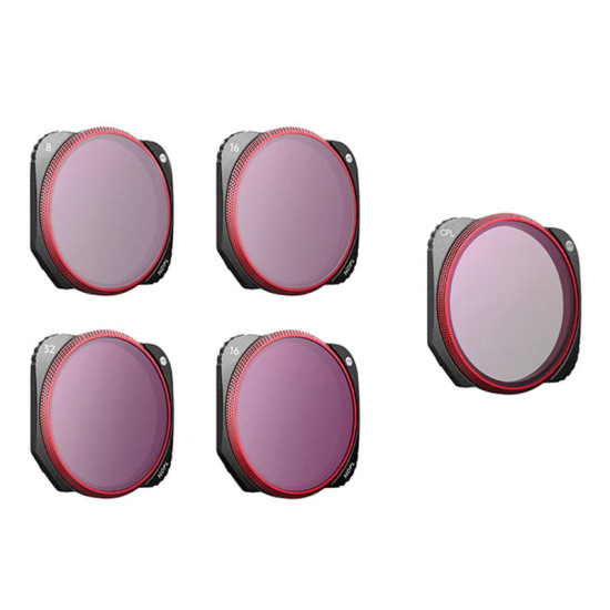 Set of 5 PGYTECH CPL+ ND-PL filters (ND-PL 8/16/32/64) for DJI Mavic 3 Classic