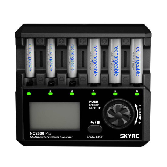 Charger SkyRC NC2500 Pro AA/AAA Charger SkyRC NC2500 Pro AA/AAA