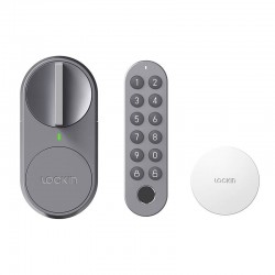 Lockin Έξυπνη Κλειδαριά με Πληκτρολόγιο SMART LOCK G30 (Γκρι)