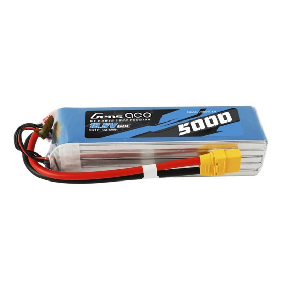 Battery LiPo Gens Ace Bashing 5000mAh 18.5V 60C 5S1P - XT90 Battery LiPo Gens Ace Bashing 5000mAh 18.5V 60C 5S1P - XT90