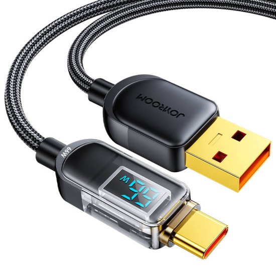 Cable USB-A Type-C 1.2m Joyroom S-AC066A4 (black) Cable USB-A Type-C 1.2m Joyroom S-AC066A4 (black)