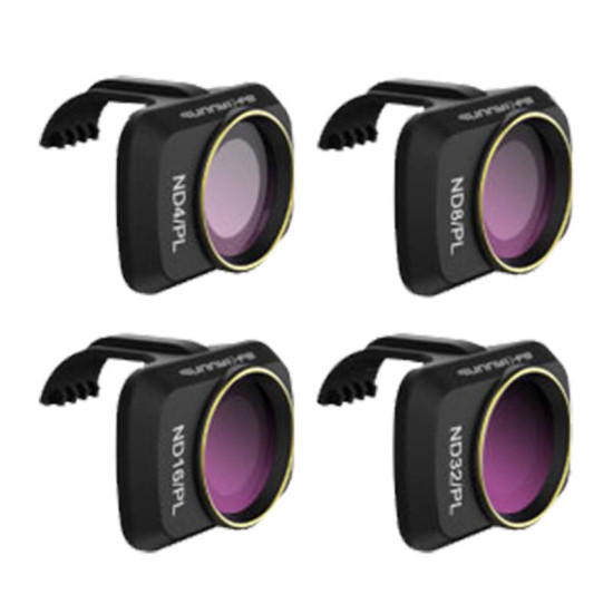 Set of 4 filters ND-PL 4/8/16/32 Sunnylife for DJI Mini 2 SE / Mini 2 (MM-FI9255) Set of 4 filters ND-PL 4/8/16/32 Sunnylife for DJI Mini 2 SE / Mini 2 (MM-FI9255)