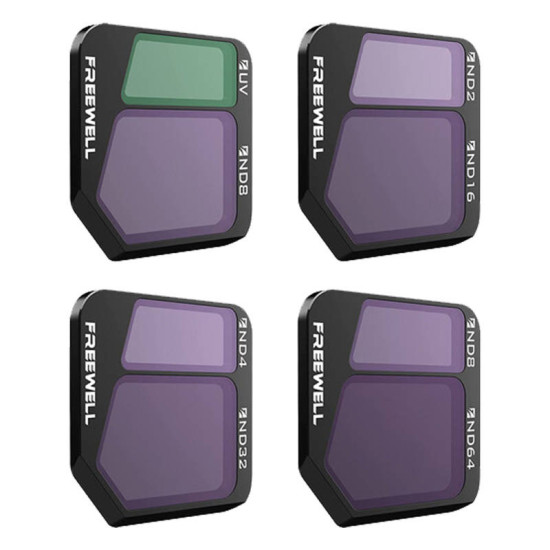 Set of 4 filters Split ND Freewell for DJI Mavic 3 Set of 4 filters Split ND Freewell for DJI Mavic 3