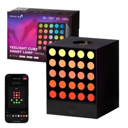 Yeelight Διακοσμητικό Φωτιστικό Cube Light Gaming Lamp Matrix με Βάση (Μαύρο)