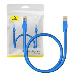 Baseus Καλώδιο Δικτύου Ethernet CAT6, 0.5m (Μπλε)