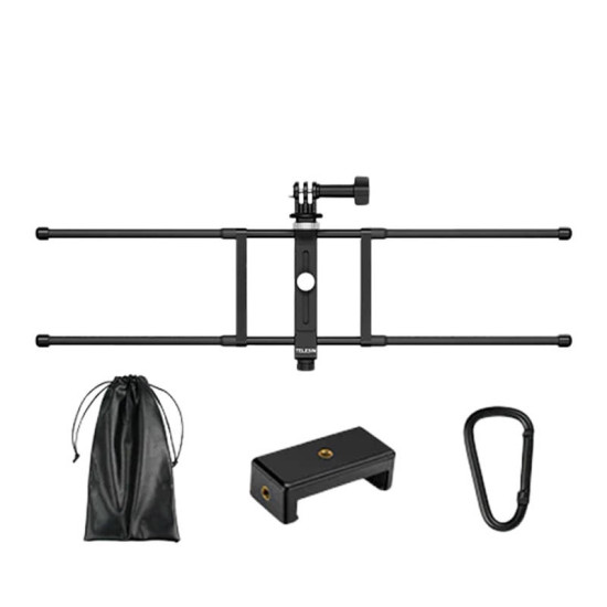 Universal Fence Holder Mount Telesin TE-FM-001 for action cameras / phones Universal Fence Holder Mount Telesin TE-FM-001 for action cameras / phones