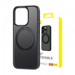 Baseus Μαγνητική Θήκη Τηλεφώνου για iPhone 15 ProMax CyberLoop Series (Μαύρο)