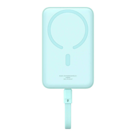 Powerbank Baseus Magnetic Mini 10000mAh, USB-C 30W MagSafe (blue) Powerbank Baseus Magnetic Mini 10000mAh, USB-C 30W MagSafe (blue)